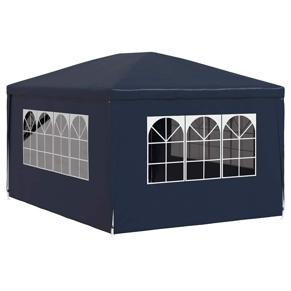 Vidaxl Tonnelle de jardin 3x4m bleue - Structure acier - 34% de remise