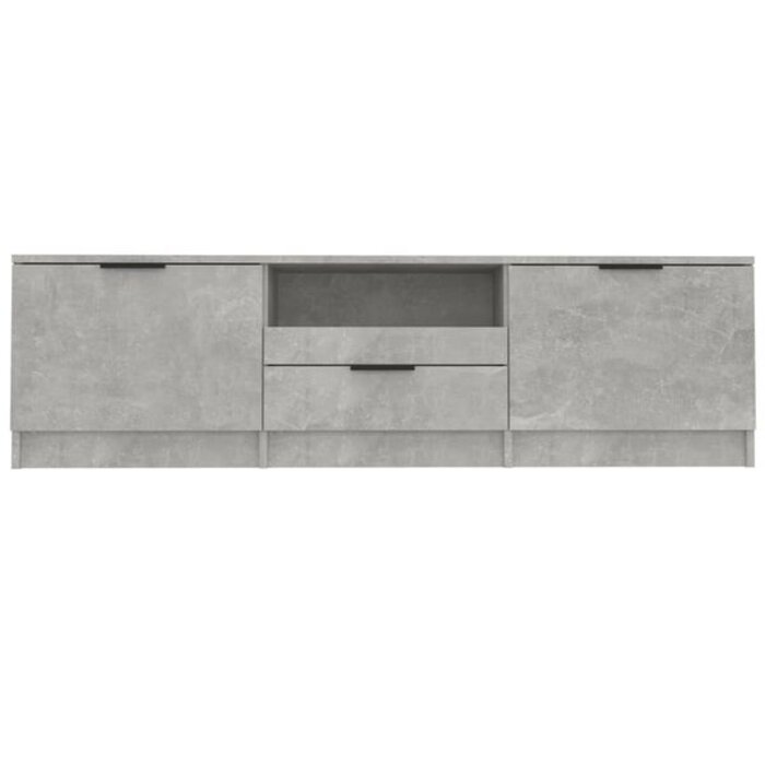 Vidaxl Meuble TV 140x35x40 cm Gris Béton - 34% de remise