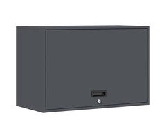 Vidaxl Armoire murale de garage acier anthracite 80x53cm - 52% de remise