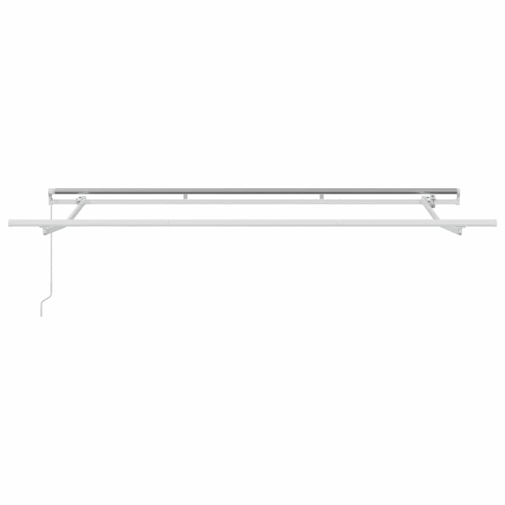 Vidaxl Structure de store banne rétractable 350x200cm - Blanc - 35% de remise