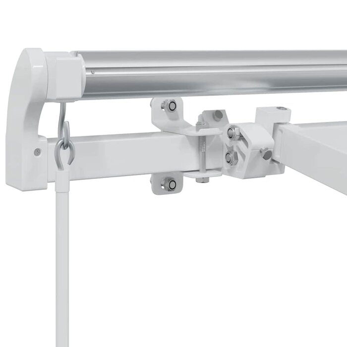 Vidaxl Structure de store banne rétractable 350x200cm - Blanc - 35% de remise