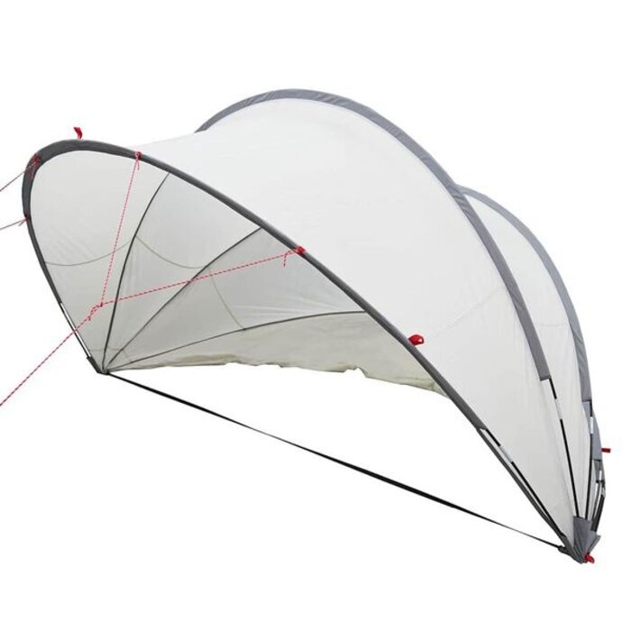 Vidaxl Dôme de piscine pliable 405x405cm - 35% de remise