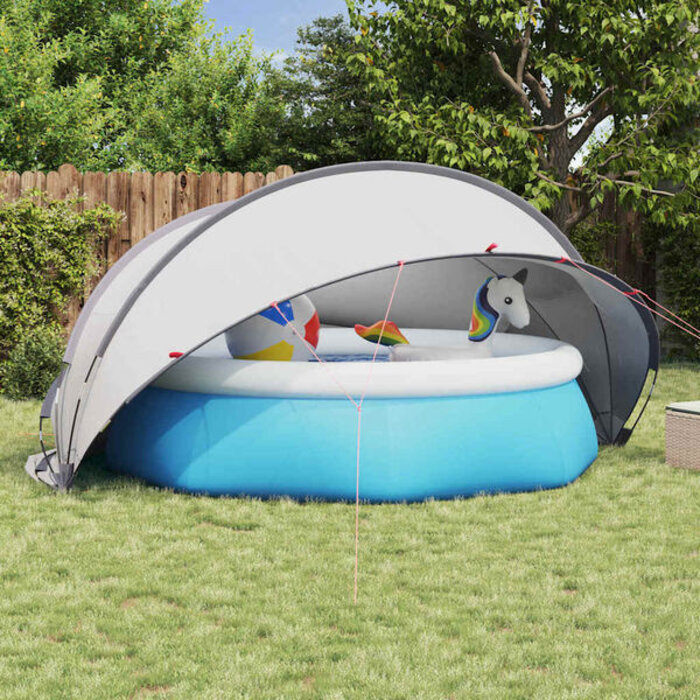 Vidaxl Dôme de piscine pliable 405x405cm - 35% de remise