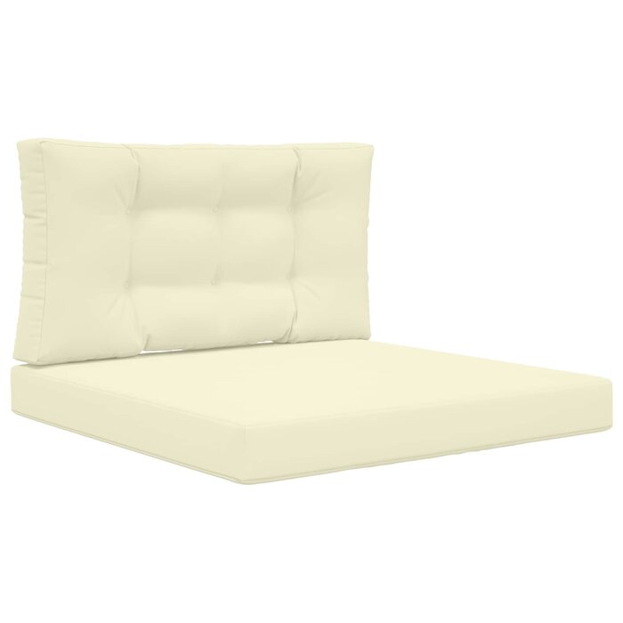 Vidaxl Coussin de banc extérieur 80x80cm crème - 32% de remise