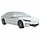 Demi-housse de protection voiture taille M - Argentée - 30% de remise