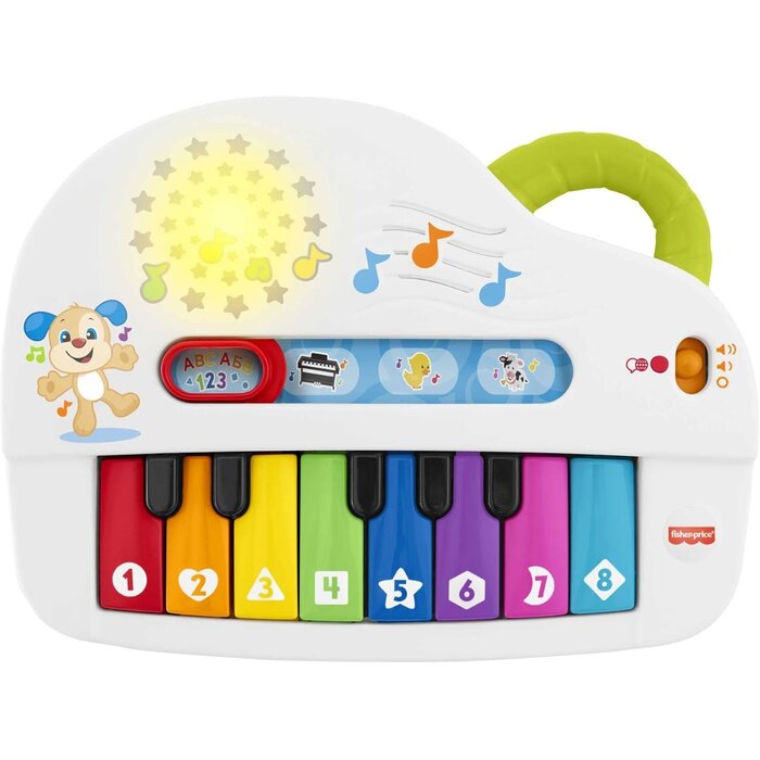 Fisher Price Piano musical interactif pour bébé - Bleu - 31% de remise