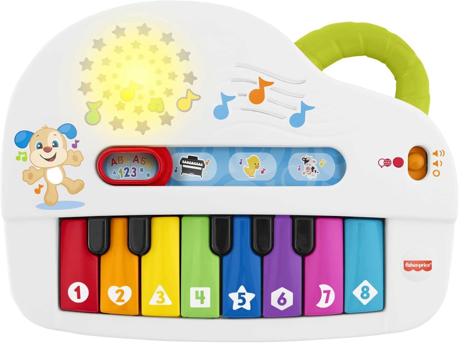 Fisher Price Piano musical interactif pour bébé - Bleu - 31% de remise