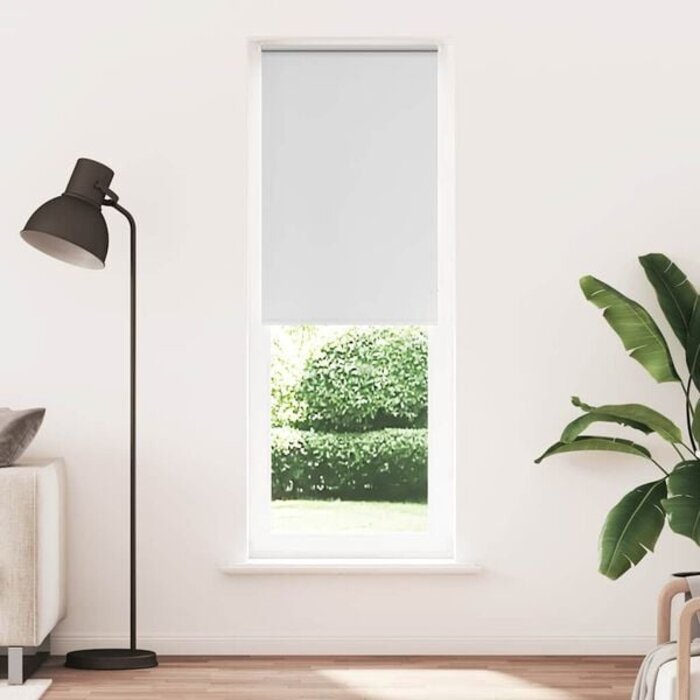 Vidaxl Store enrouleur occultant 85x230 cm blanc - 31% de remise