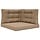 Coussin de banc d'extérieur 80x80cm Taupe - 33% de remise
