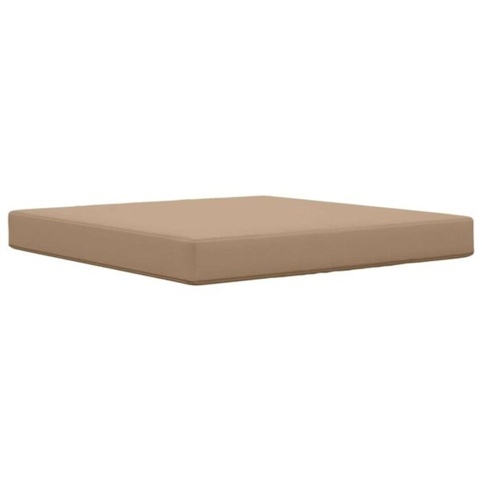 Vidaxl Coussin de banc d'extérieur 80x80cm Taupe - 33% de remise