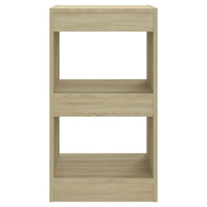 Vidaxl Bibliothèque et paravent 40x30x72 cm chêne Sonoma - 32% de remise