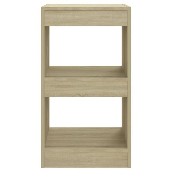 Vidaxl Bibliothèque et paravent 40x30x72 cm chêne Sonoma - 32% de remise