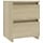 Table de chevet 2 tiroirs chêne sonoma - 30x30x40 cm - 33% de remise