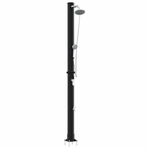 Vidaxl Douche solaire d'extérieur 20 L noire - 35% de remise