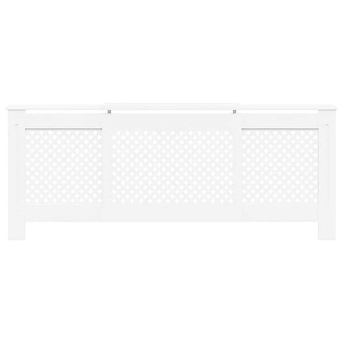 Vidaxl Cache-radiateur extensible 205 cm MDF blanc - 35% de remise