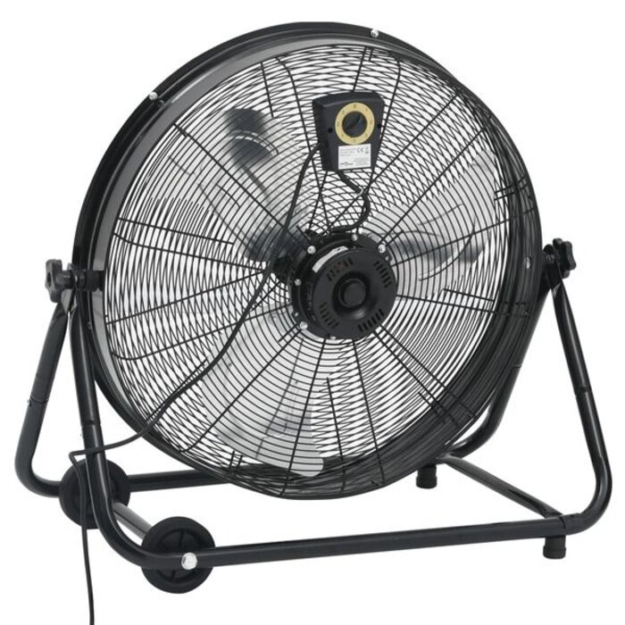 Vidaxl Ventilateur Industriel 60cm - 172,5W - Noir - 35% de remise