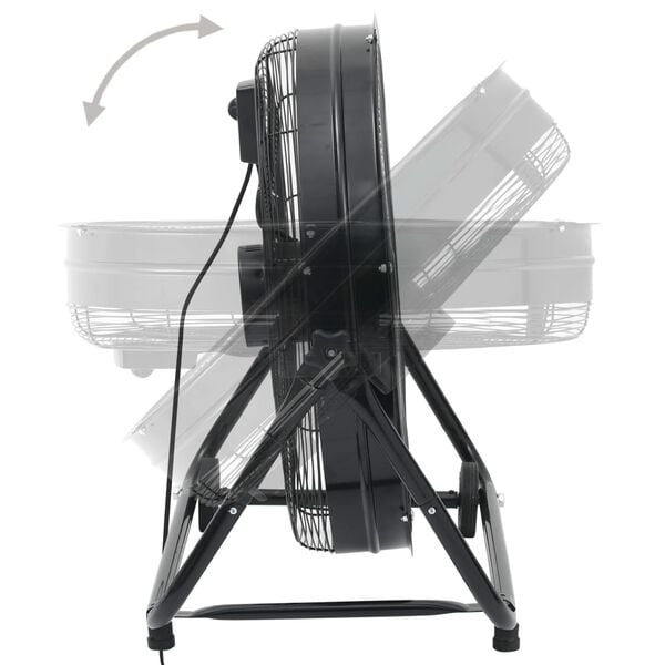 Vidaxl Ventilateur Industriel 60cm - 172,5W - Noir - 35% de remise