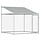 Chenil pour chien acier galvanisé 2x2x2m - 35% de remise
