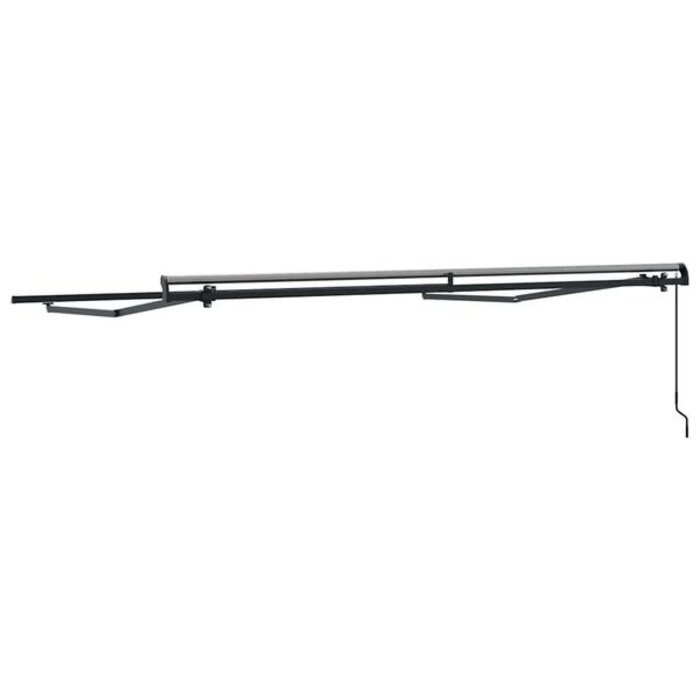 Vidaxl Store banne manuel anthracite 3,5x2,5m - 35% de remise