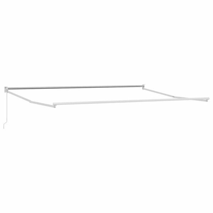 Vidaxl Store banne rétractable blanc 5 x 3 m - 35% de remise