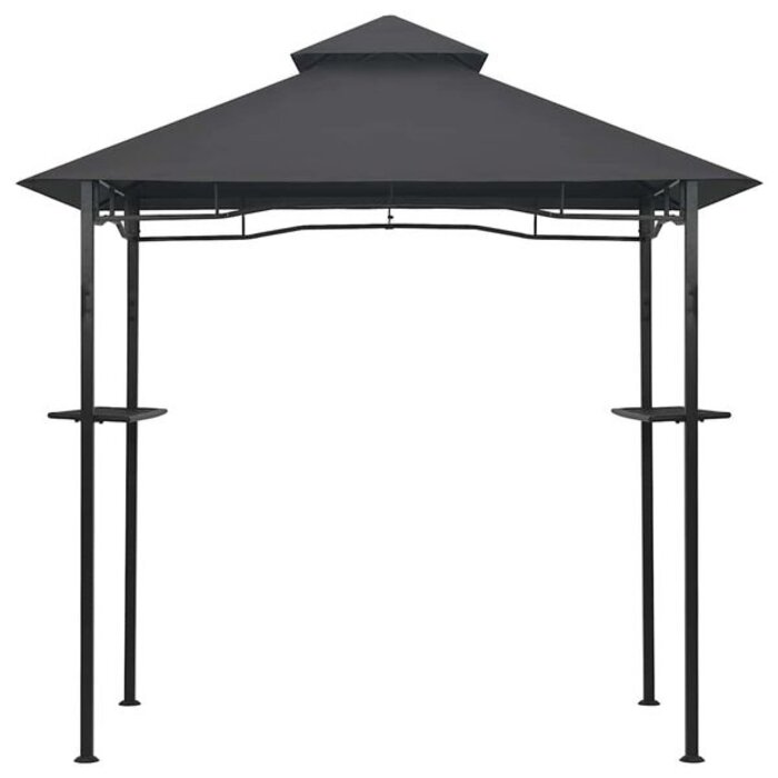 Vidaxl Pavillon de barbecue 240x150x255 cm anthracite - 46% de remise