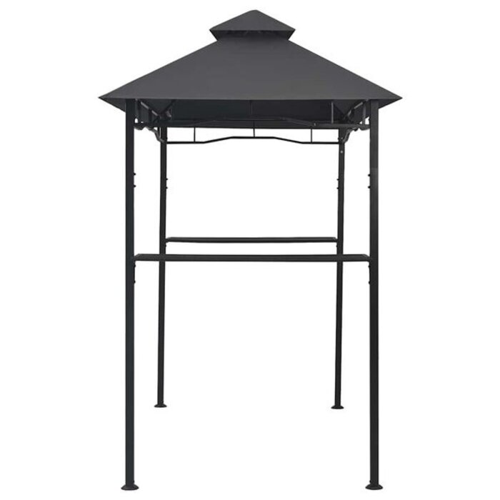 Vidaxl Pavillon de barbecue 240x150x255 cm anthracite - 46% de remise