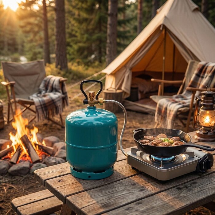 Viking Choice Bouteille de gaz propane 3 kg - 7,2L - 30% de remise