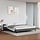 Cadre de lit 180x200 cm en similicuir gris - 34% de remise