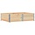 2 Rehausses de palette 150x100 cm bois de pin - 34% de remise