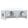 Tonnelle pliante 3x6m blanche - État déballé - 38% de remise