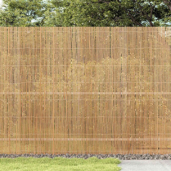 Vidaxl Clôture en bambou naturel 400 x 180 cm - 35% de remise