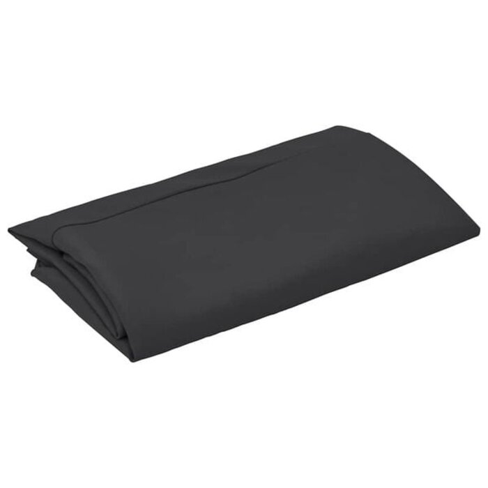 Vidaxl Toile de rechange pour parasol 350 cm noir - 32% de remise