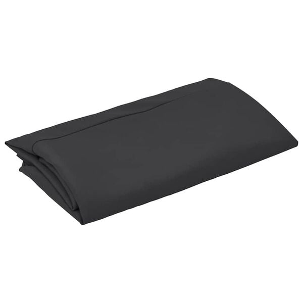Vidaxl Toile de rechange pour parasol 350 cm noir - 32% de remise