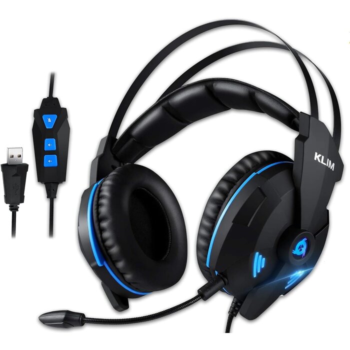 Casque Gaming Surround 7.1 - Microphone Amovible - Noir - 31% de remise
