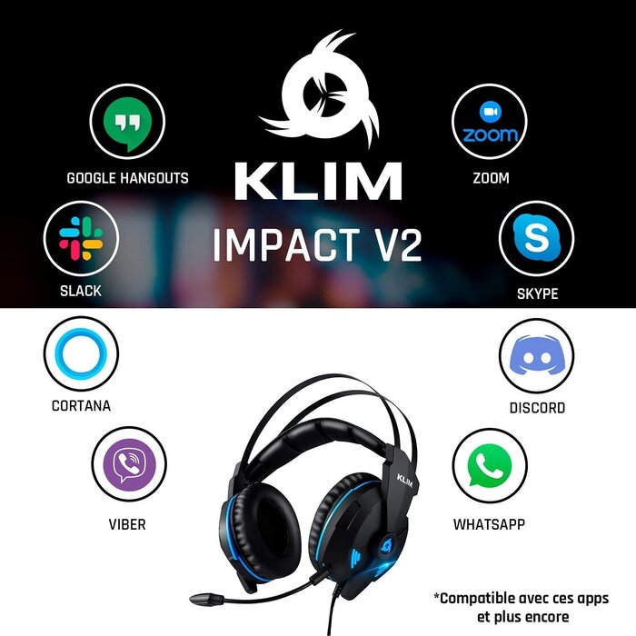 Casque Gaming Surround 7.1 - Microphone Amovible - Noir - 31% de remise