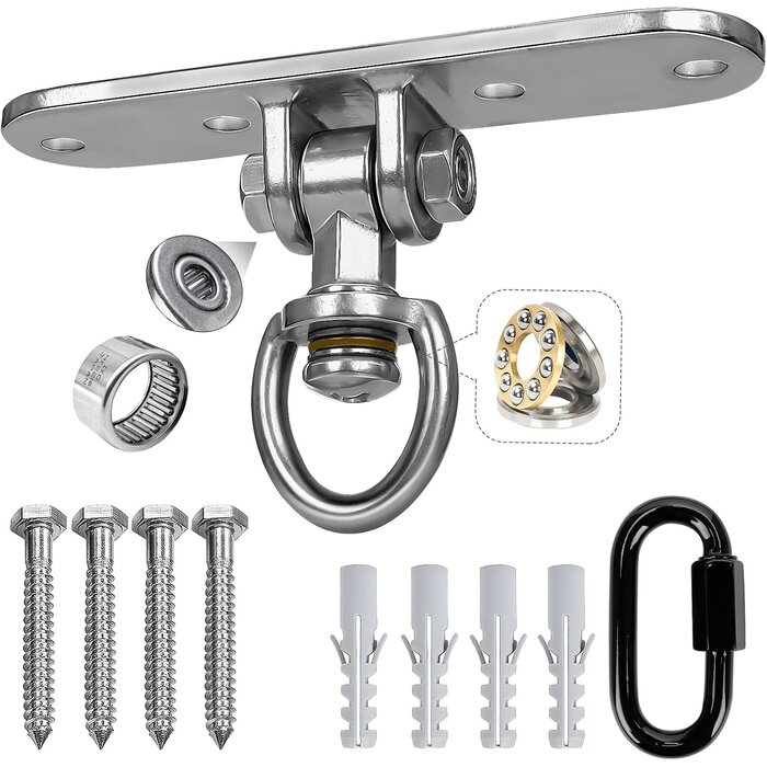 Crochet de suspension pivotant 360 kg pour poutre - 31% de remise