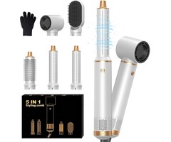 Brosse soufflante 4-en-1 ionique - Blanc - 43% de remise