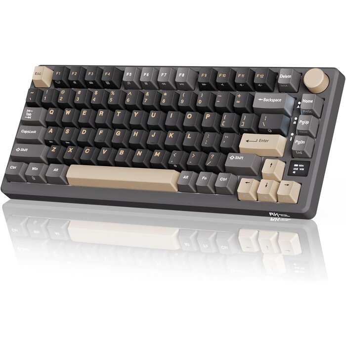 Clavier mécanique gaming 75% AZERTY, Lavande, Sans fil - 34% de remise