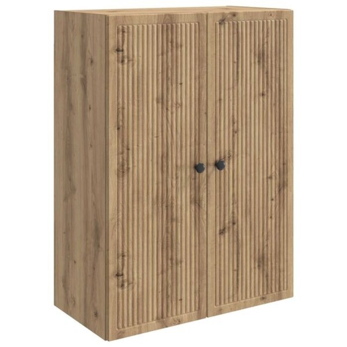 Meuble mural de rangement 66x90 cm Chêne - 34% de remise