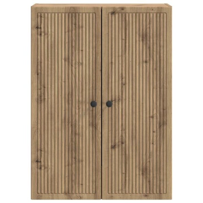 Meuble mural de rangement 66x90 cm Chêne - 34% de remise
