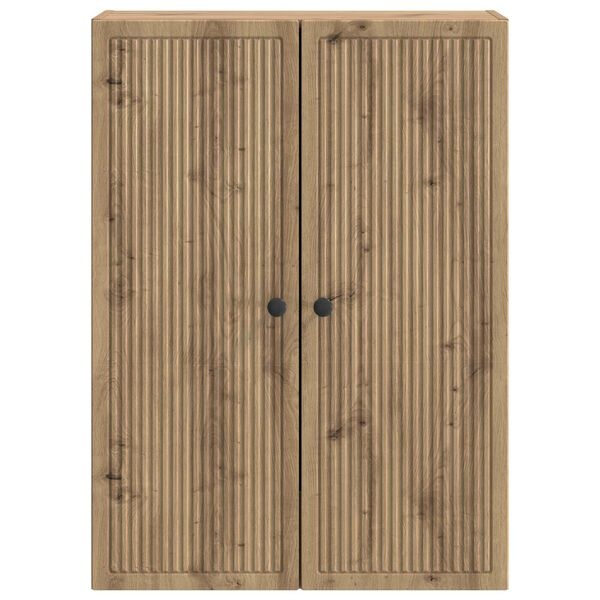Meuble mural de rangement 66x90 cm Chêne - 34% de remise