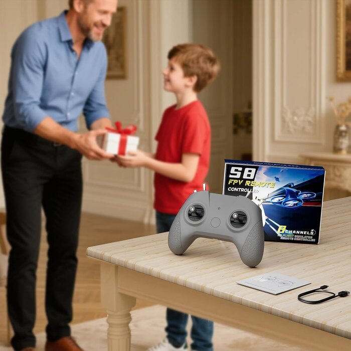 Radiocommande FPV 8 canaux USB-C - 31% de remise sur modèle déballé