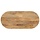 Plateau de table ovale en bois de manguier 110x50cm - 34% de remise