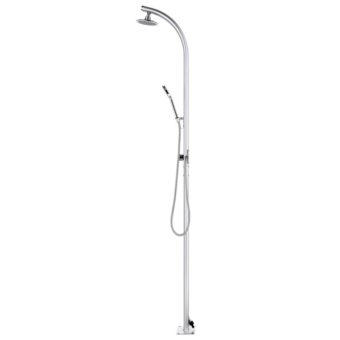 Douche d'extérieur en aluminium 215 cm - 35% de remise