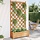 Jardinière avec treillis en bois de sapin - 90 x 180 cm - 34% de remise