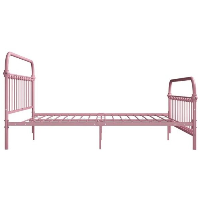 Cadre de lit en métal rose 180x200 cm - 35% de remise