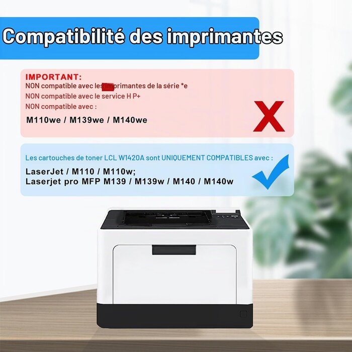 Toner Noir Compatible pour HP LaserJet M110/M140 - 30% de remise