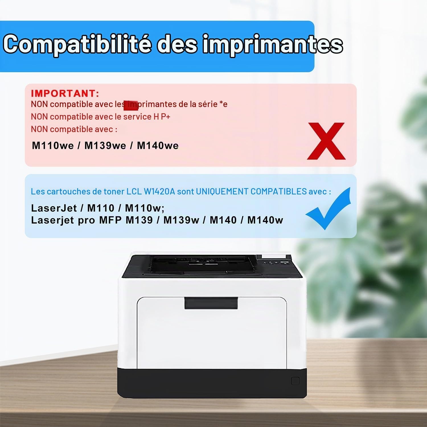 Toner Noir Compatible pour HP LaserJet M110/M140 - 30% de remise