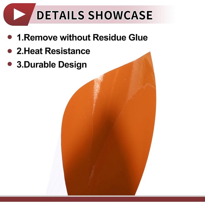 Film Vinyle de Protection Auto Orange 850 x 152 cm - 34% de remise