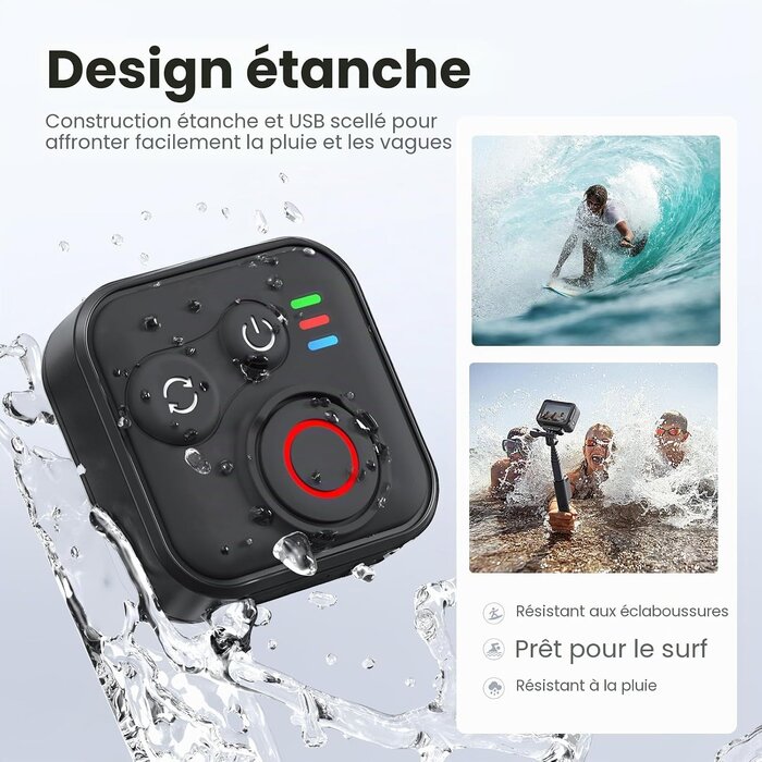 Télécommande Bluetooth pour caméras et smartphones - 30% de remise